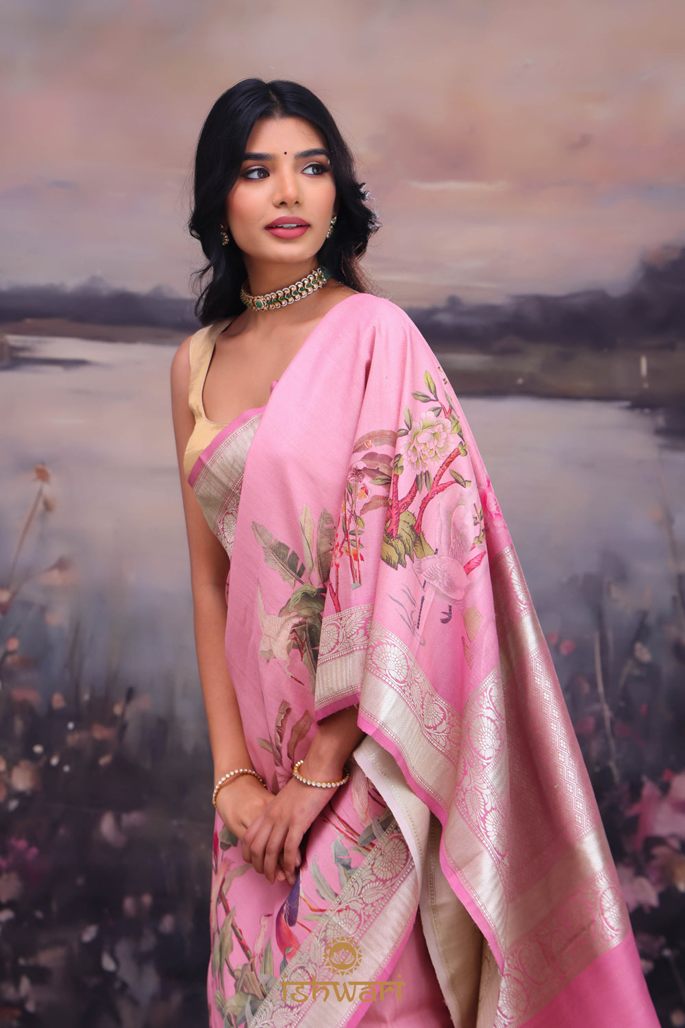 Shop online best sarees from House of Ishwari