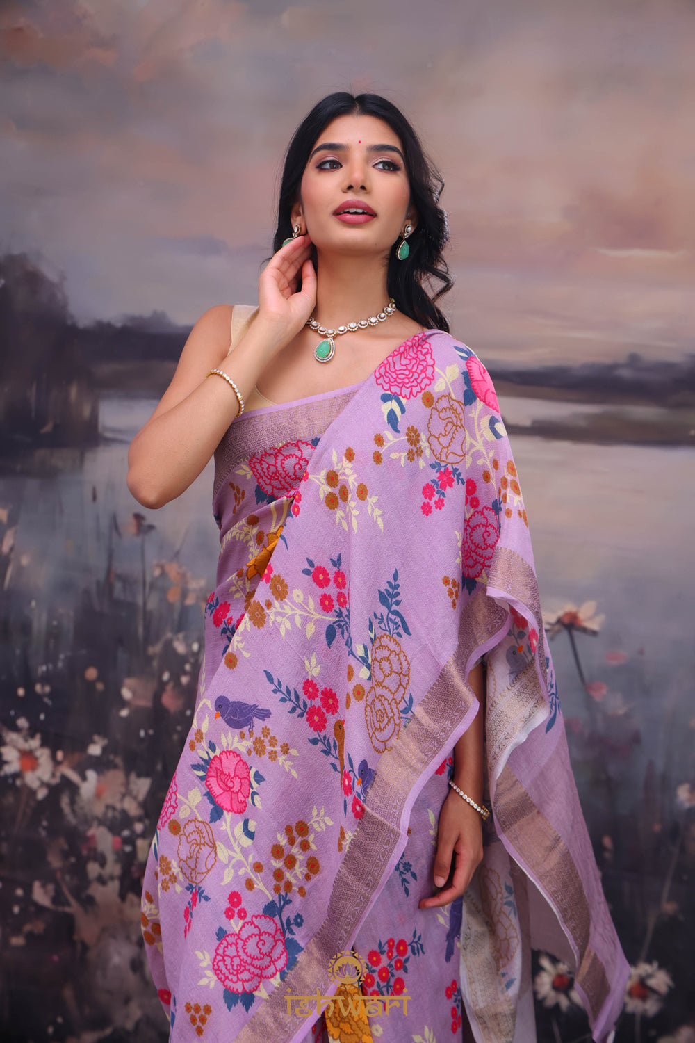 Shop online best sarees from House of Ishwari