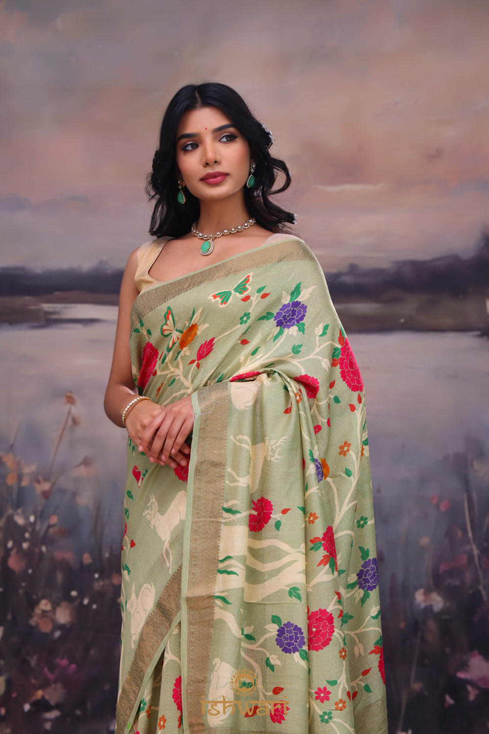 Shop online best sarees from House of Ishwari