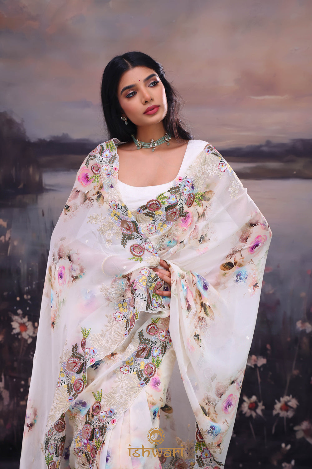 Shop online best sarees from House of Ishwari
