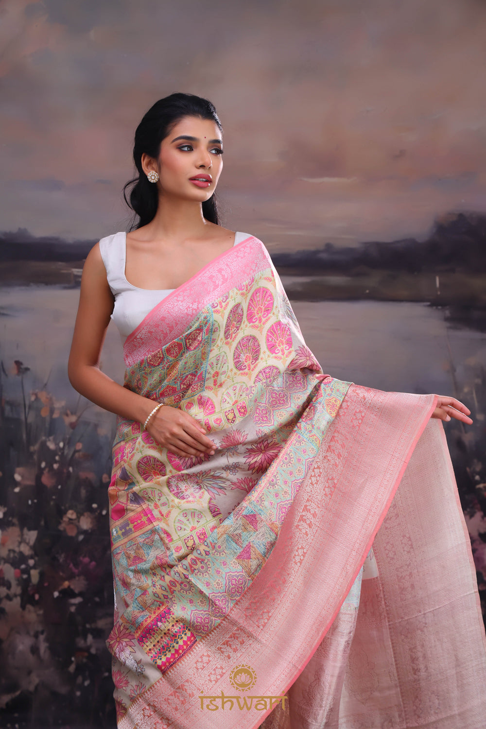 Shop online best sarees from House of Ishwari