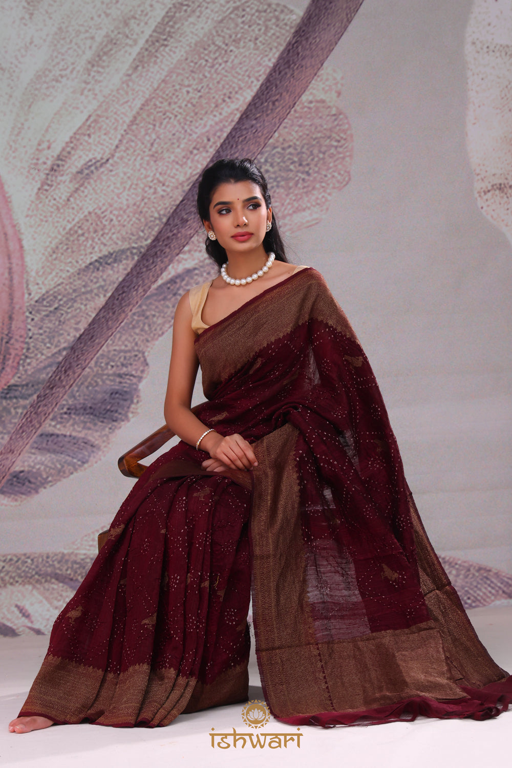 Shop online best sarees from House of Ishwari