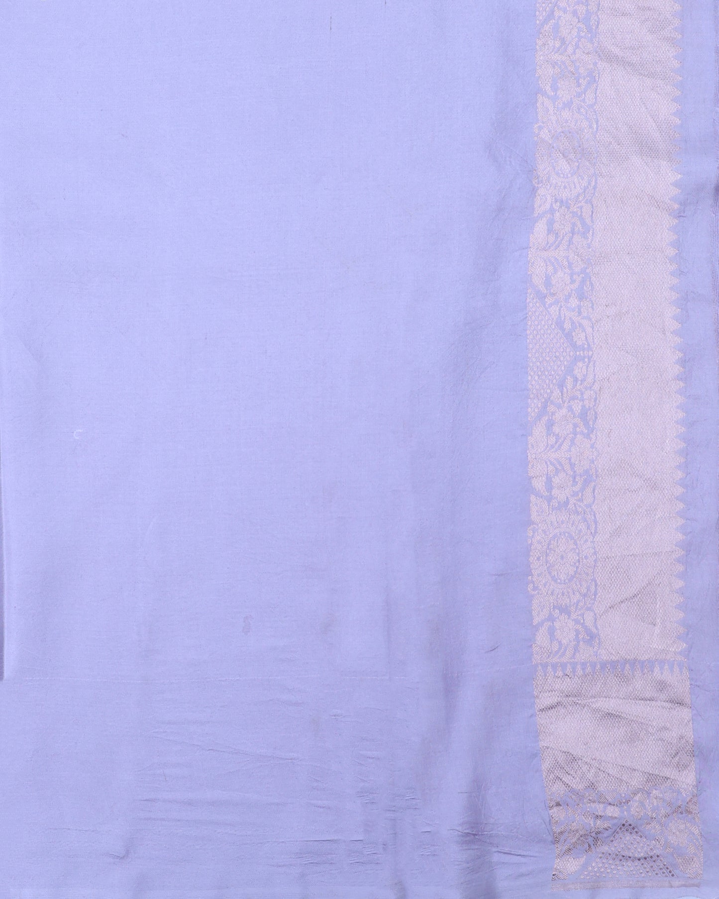 Blue Multicolour Chiniya Brocade Banarasi Saree with Zari Weave