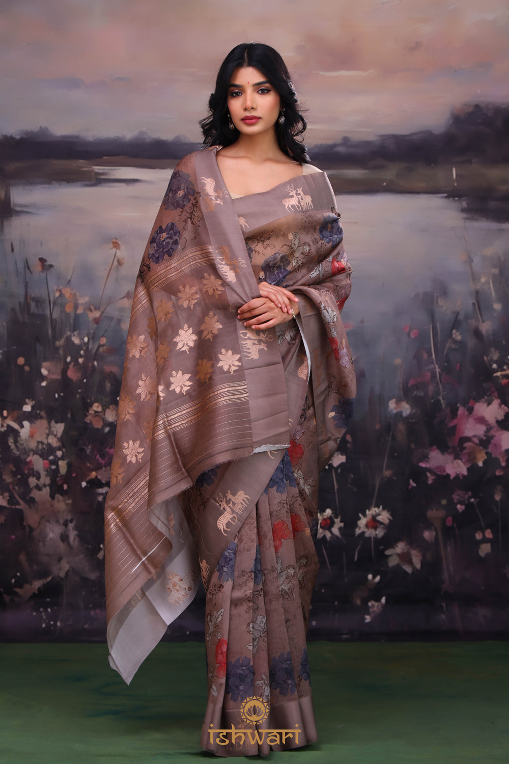 Shop online best sarees from House of Ishwari