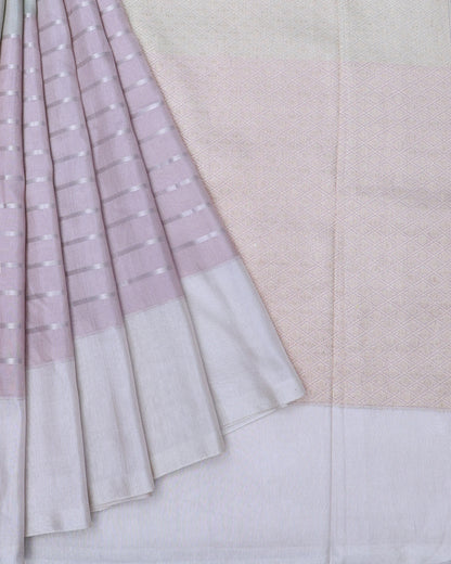 Pink Multi- Shade Banarasi Tissue Silk Saree